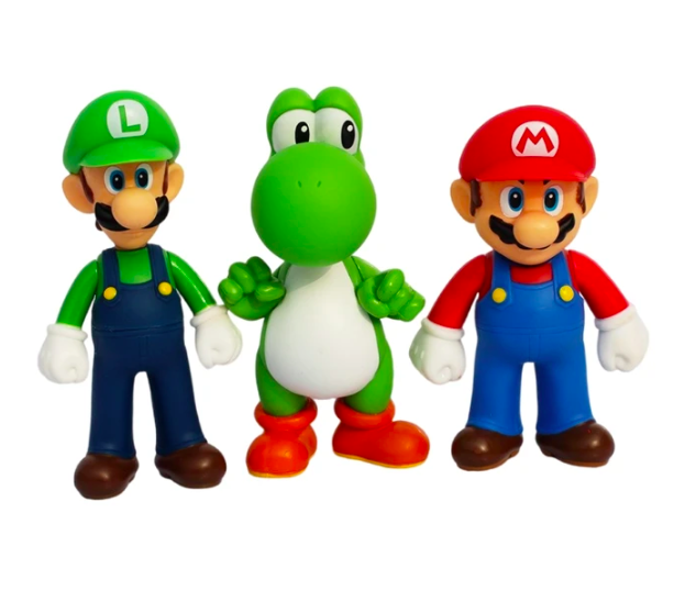 Figuras de acción de Super Mario Bros