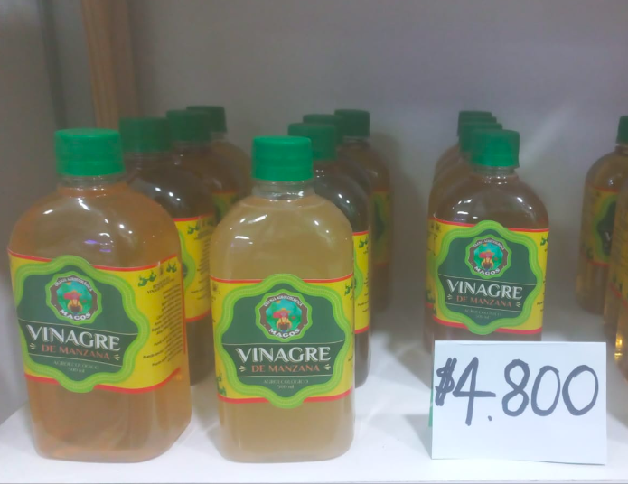 Vinagre de manzana orgánico – Granja Mago’s